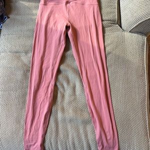 Pink/slamon lululemon leggings